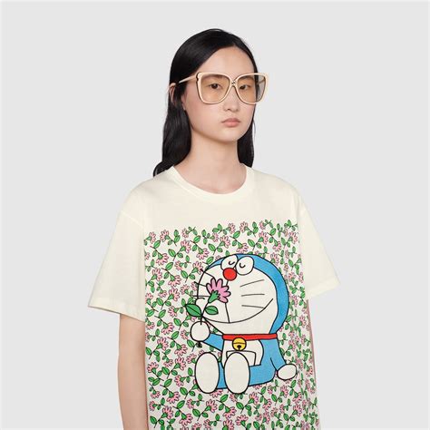 doraemon gucci tshirt|gucci doraemon sweater.